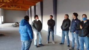 Autoridades de SPSE recorrieron obras en Caleta Olivia