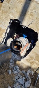 Servicios Públicos realizó trabajos en el barrio 132 viviendas de Caleta Olivia