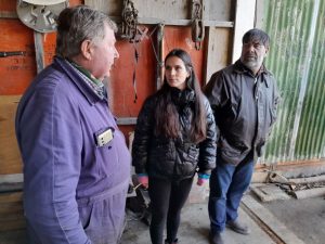 Continúa la entrega de forrajes a pequeños productores en chacras de Río Gallegos