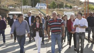 Avanza la obra de remodelación en el Puerto de Punta Quilla