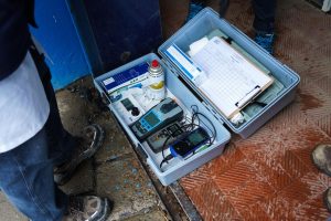 Servicios Públicos realizó controles de muestra de agua en 28 de Noviembre