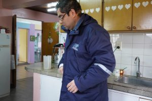 Servicios Públicos realizó controles de muestra de agua en 28 de Noviembre