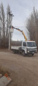 Servicios Públicos Sociedad del Estado ejecuta obras en Perito Moreno