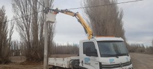 Servicios Públicos Sociedad del Estado ejecuta obras en Perito Moreno