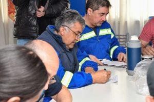 El programa anual de capacitación de Servicios Públicos se desarrolla para todos los distritos