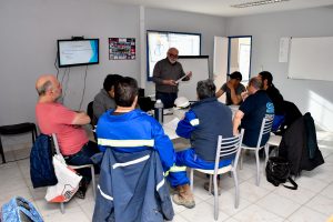 El programa anual de capacitación de Servicios Públicos se desarrolla para todos los distritos