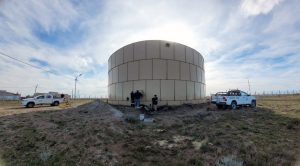 La empresa provincial realiza mantenimiento en Puerto Deseado y Río Turbio