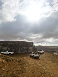 La empresa provincial realiza mantenimiento en Puerto Deseado y Río Turbio