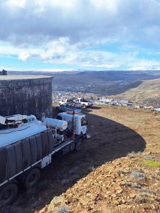 La empresa provincial realiza mantenimiento en Puerto Deseado y Río Turbio