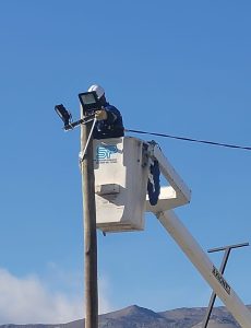 Operarios de Servicios Públicos concretaron diferentes trabajos en Lago Posadas y Puerto Santa Cruz