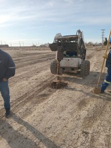 Operarios de Servicios Públicos concretaron diferentes trabajos en Lago Posadas y Puerto Santa Cruz