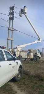 Servicios Públicos se encuentra trabajando frente a las inclemencias climáticas