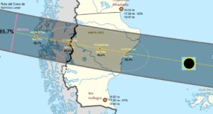 El evento astronómico del año: eclipse anular de sol en Santa Cruz