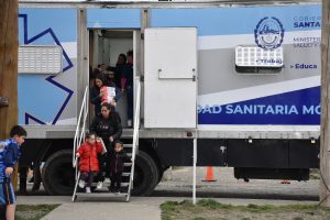 Exitoso operativo territorial de Salud en el barrio 499 de Río Gallegos