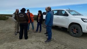 El Consejo Agrario Provincial trabaja en conjunto con Enap Sipetrol Argentina en la remediación de la reserva