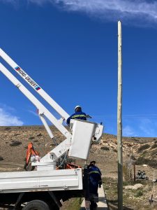 Se llevaron adelante obras para diversos servicios esenciales en Tres Lagos