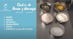 “Recetas fáciles y nutritivas”: Hoy Galletas de Avena y Naranja