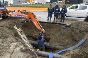Acueducto en Río Gallegos: SPSE trabaja en restablecer la distribución del servicio