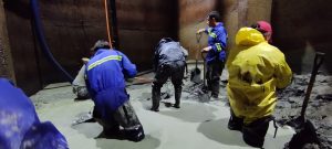 Realizaron limpieza en tomas de agua: tramo de Puerto Santa Cruz - Piedra Buena y en Puerto San Julián