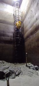 Realizaron limpieza en tomas de agua: tramo de Puerto Santa Cruz - Piedra Buena y en Puerto San Julián