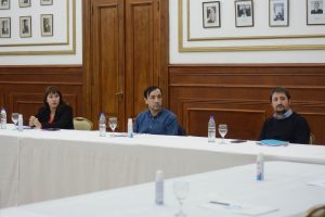 Alicia encabezó una nueva reunión del COE