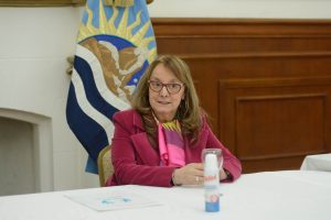 Alicia encabezó una nueva reunión del COE