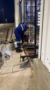 Operarios de Servicios Públicos realizaron diferentes trabajos en Puerto Deseado