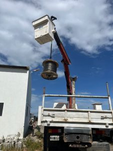 Operarios de Servicios Públicos realizaron diferentes trabajos en Puerto Deseado