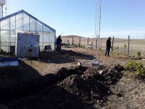 Avanzan las tareas en la instalación de Energías Renovables para las Escuelas Rurales zona Sur