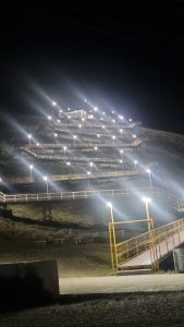 Servicios Públicos mejoró la iluminación y la postación en el sector de Güer Aike
