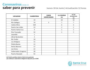 Saber Para Prevenir | Jueves 18 de junio | Actualización 12 horas
