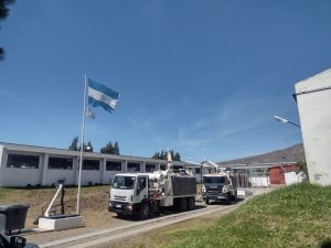 Finalizaron trabajos de limpieza de la planta de tratamiento de agua en El Calafate