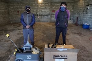“Esta es una manera de tener ánimo para seguir trabajando”