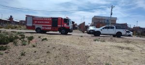 Entes provinciales asisten a la población ante el temporal de fuertes vientos