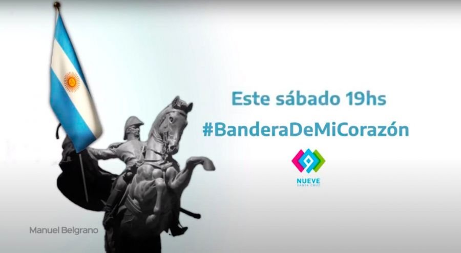 Canal 9 emitirá programa especial por el Día de la Bandera
