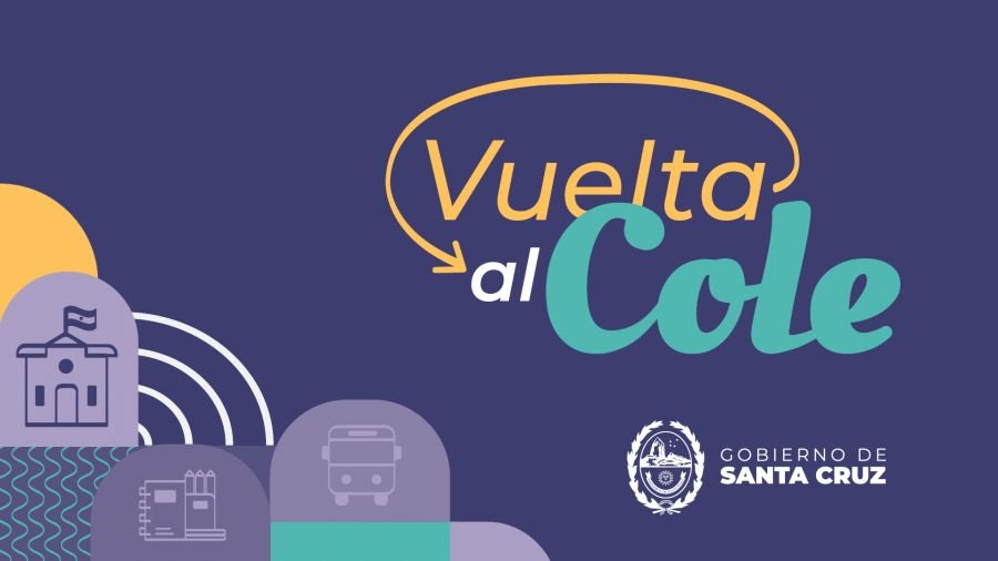 El Programa "Vuelta al Cole" llega a nueve localidades santacruceñas con beneficios para adquirir útiles escolares