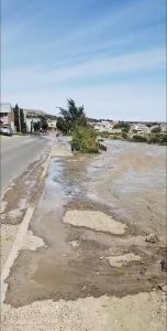 Servicios Públicos realizó diversos trabajos de reparación en Caleta Olivia