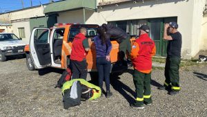 Santa Cruz envía brigadistas a Neuquén: El CAP refuerza la lucha contra el fuego en Aluminé