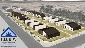 IDUV firmó contratos para la construcción de viviendas en el B° San Benito de Río Gallegos