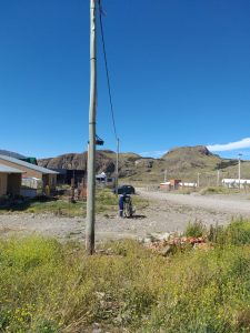 Continúa el plan de recuperación y mantenimiento de servicios en El Chaltén