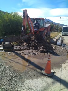 Continúa el plan de recuperación y mantenimiento de servicios en El Chaltén