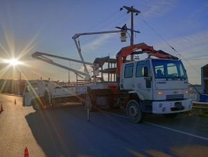 Personal operativo de SPSE realizó maniobras en Puerto Deseado