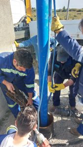 SPSE finalizó trabajos en Río Chico y se normaliza el suministro de agua en Río Gallegos