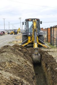 Distrigas inició obra en el barrio Julieta Nueva Esperanza que beneficiará a más de 100 familias de Río Gallegos