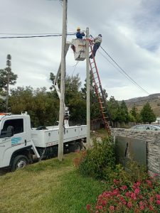 Servicios Públicos concretó trabajos de mantenimiento en El Chaltén