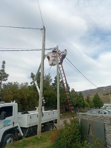 Servicios Públicos concretó trabajos de mantenimiento en El Chaltén