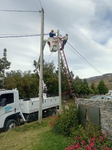 Servicios Públicos concretó trabajos de mantenimiento en El Chaltén