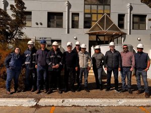 Recorrido en Caleta Olivia para proyectar mejoras en el servicio energético