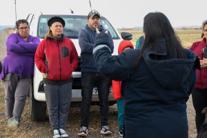 Distrigas junto a vecinos del barrio Bicentenario IV de Río Gallegos gestiona la extensión de la red de gas
