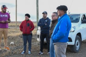 Distrigas junto a vecinos del barrio Bicentenario IV de Río Gallegos gestiona la extensión de la red de gas
